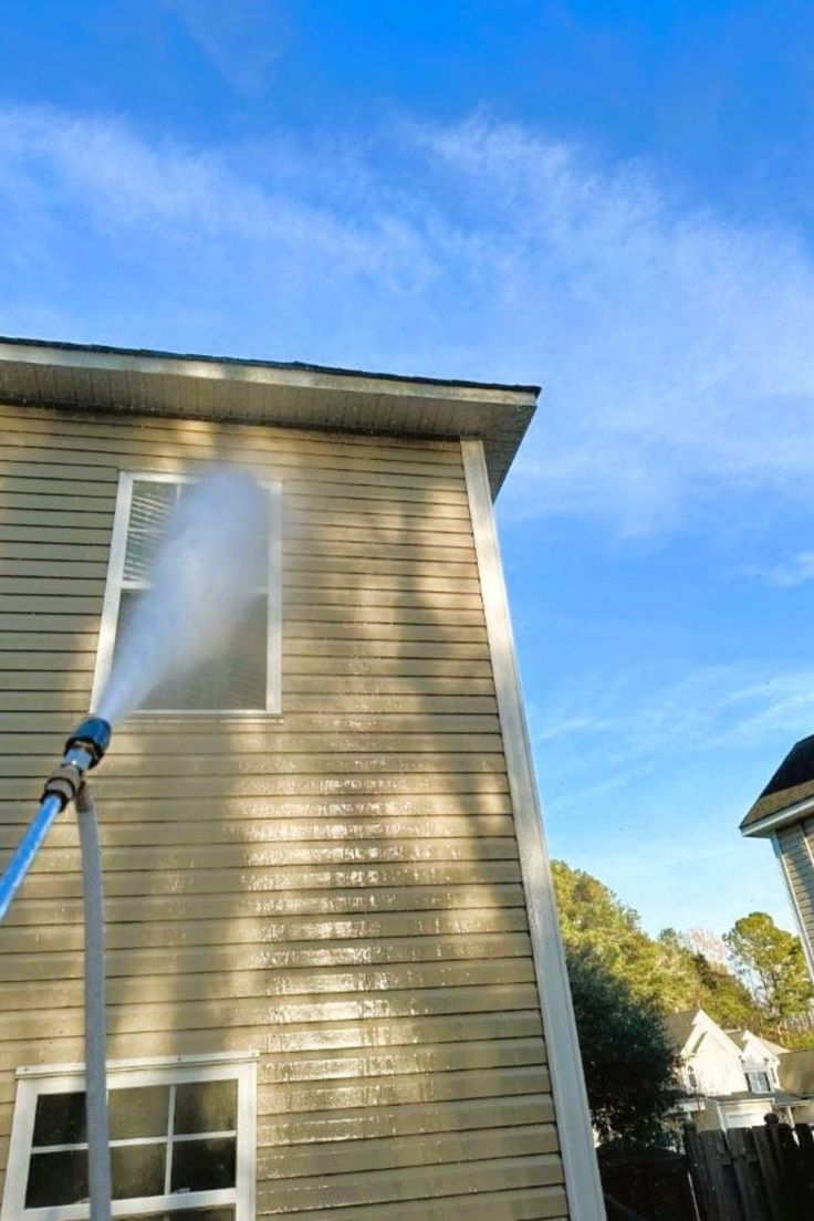 Siding wash